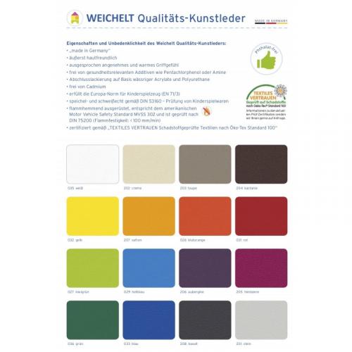 Schaumstoff-Bettchen 126x70x25cm  - Farbe: Taupe