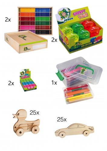 2x PAKET NR. 6: X-BIG Delta 180 Stifte in Holzbox + Gratisartikel