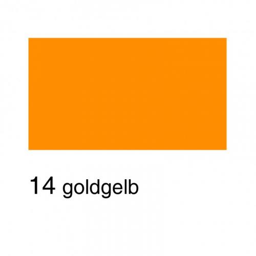 Ursus Tonkarton 220g, 50x70 cm, 25 Bögen - Farbe: goldgelb