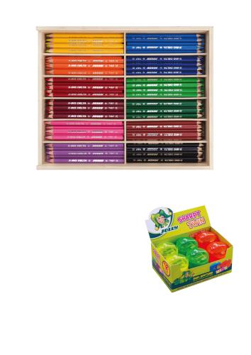 PAKET NR. 6: X-BIG Delta 180 Stifte in Holzbox + Gratisartikel