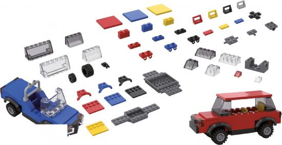 Bausteine Fahrzeuge 250er Set 