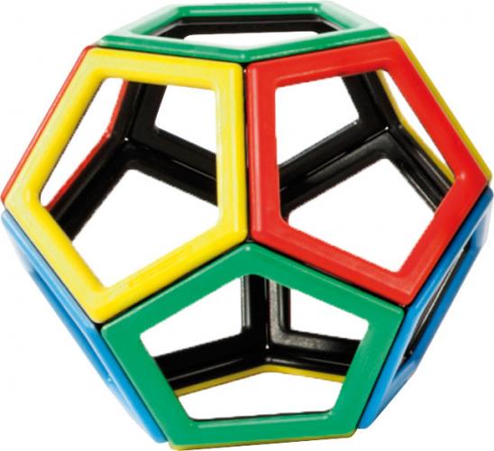 Polydron Klassenset klein magnetisch, 96tlg.