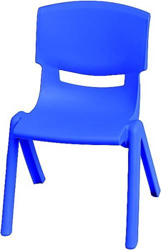 Kinderstuhl stapelbar - Sitzh�he: 38 cm blau