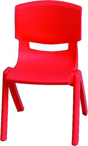 Kinderstuhl stapelbar - Sitzh�he: 38 cm rot