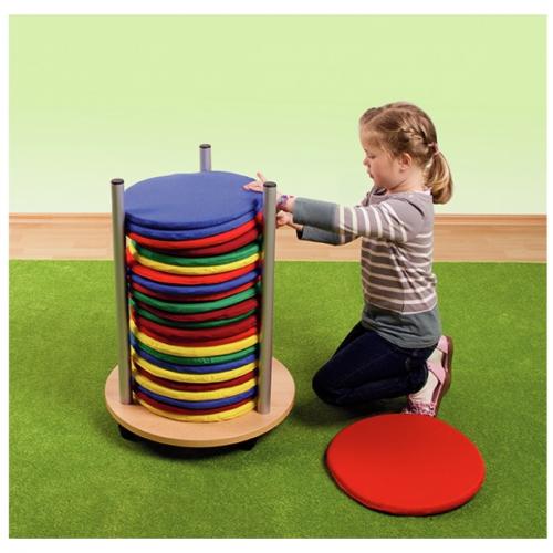 Sitzkissen d=35cm 6er Set