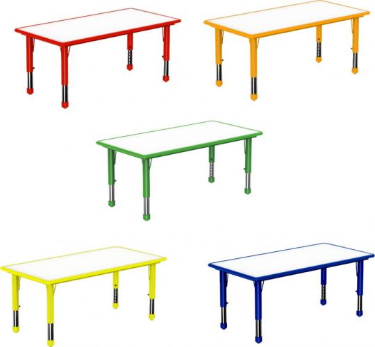 Tisch Rechteck 120 x 60 cm