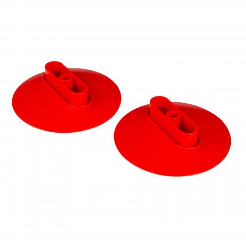 Abdeckung rot gro 2er Set
